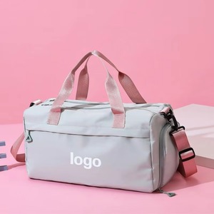 Diagonal Durable <b>Nylon</b> Zipper Closure Adjustable Strap 40-55L Capacity Luggage Bag Fitness Training Yoga Duffel <b>Tote</b> Travel - Product Image 4