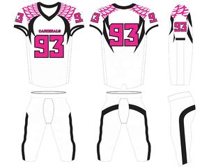 Uniformes de Fútbol Americano Personalizados para Adultos, Manga Corta, Estampados, Tallas Grandes, Conjunto de Protección - Product Image 2