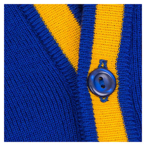 Made Your Custom High-quality V-neck <b>Sweaters</b> for sorority/Fraternity/ Schools/Colleges/Universities Logos Knitted <b>Cardigans</b> - Product Image 4