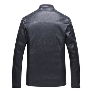 Chaqueta de Cuero Clásica para Hombre, Diseñada para el Invierno, Material Duradero que Brinda Calidez y Comodidad, Ideal para Uso Diario - Product Image 2