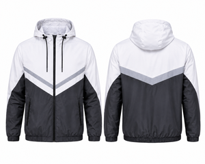 Ensemble de survêtement d'hiver personnalisé imperméable avec veste à capuche coupe-vent et pantalon de jogging pour la course et l'entraînement - Product Image 6