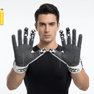 Guantes de Fútbol Americano Personalizables SAMAVIA, Agarre Cómodo, Logotipo Personalizado, Secado Rápido, Unisex, para Adultos, Clubes, Equipos, 100% - Product Image 3