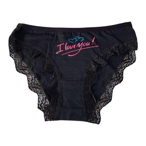 Ensemble de lingerie sexy en dentelle florale pour femmes, grande taille, soutien-gorge confortable + culotte taille haute en coton, prix bas, vente en gros - Product Image 6