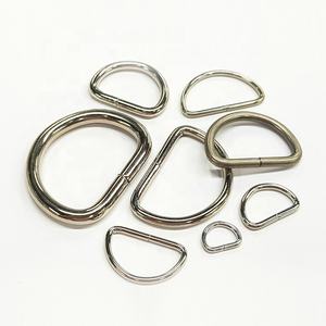 เป็นมิตรกับสิ่งแวดล้อม OEM D แหวนโลหะสำหรับเสื้อผ้ารองเท้า - Product Image 1