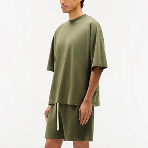 Camiseta Transpirable Lisa Teñida con Ácido, Precio Económico, Corte Holgado Regular, 100% Algodón, Camiseta con Lavado Ácido - Product Image 4