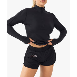 Shorts Deportivos de Verano OEM, Cintura Alta, Ultra Cortos, para Mujer, Gimnasio, Baloncesto y Running - Product Image 1