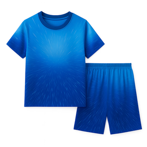Ensemble de tenue de football pour jeunes imprimé par transfert thermique 2026 – Conception personnalisée, respirant, séchage rapide, équipement d'équipe, OEM - Product Image 6