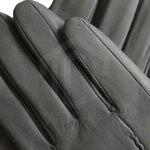 Guantes Térmicos Clásicos de Cuero Gris al por Mayor para Hombre y Mujer, de Dedo Completo, Suaves, para Conducir en Invierno, Ciclismo al Aire Libre, Casuales, Personalizados OEM - Product Image 6