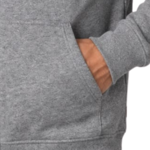 Heather Grey Unisex Heavyweight Sherpa <b>Lined</b> Full Zip Hoodie Warm <b>Fleece</b> Hooded Sweatshirt Winter Casual <b>Jacket</b> Custom Logo - Product Image 6