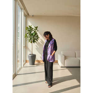 Conjunto de Falda de Sarga Lavender Love para Mujer de The Quince Life, Talla S - Product Image 2