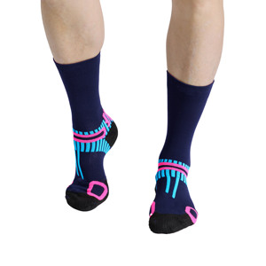 Custom <b>Wool</b>/Nylon Crew <b>Socks</b>-Eco-Friendly & Breathable Solid Pattern for Men's Casual & Athletic Use - Product Image 4