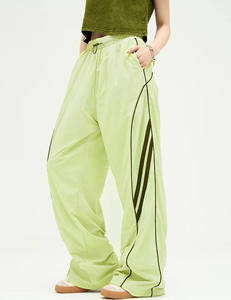 Pantalons et jupes pour femmes, pantalon baggy pour filles, qualité supérieure, polyvalent et tendance. Profitez de la commodité des poches profondes. - Product Image 3