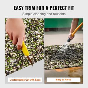 Pavimentazione per Barche in Schiuma EVA Antiscivolo 237,5 cm x 59,9 cm, Tappeto Marino Autoadesivo, 2,9 m², 2 Rotoli per Rivestimento Ponte Barca - Product Image 5