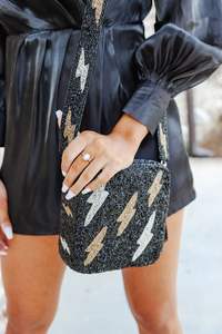 Bolso bandolera personalizado con cuentas de letras, bolso cuadrado bordado a mano con borla y tirador de cremallera, nombre personalizado, para mujer - Product Image 4