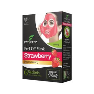Masque peel-off à la fraise de luxe le plus vendu, 120 ml, minimise les pores, élimine les points noirs et nourrit la peau, gel facial en vente - Product Image 1