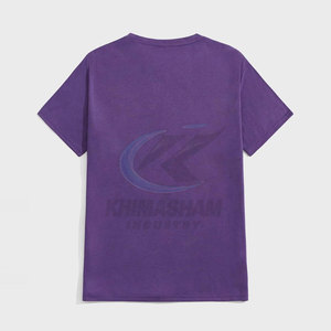T-shirt ample respirant en polyester/coton pour hommes, col rond, personnalisable avec logo et couleur OEM, écologique, vente en gros 2026 - Product Image 2