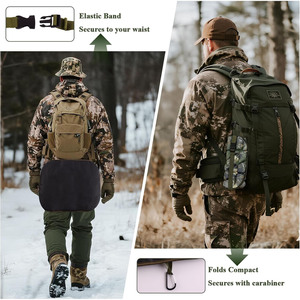 Cojín de Asiento para Caza, Ligero, Transpirable, Ecológico, de Camuflaje, Impermeable, Silencioso, para Plataformas de Caza, Camping y Actividades al Aire Libre - Product Image 6