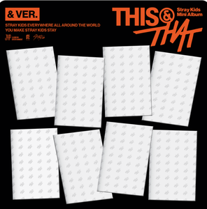 อัลบั้มมินิ THIS & That ของวง Stray Kids เพลงป๊อป ภาษาเกาหลี วัสดุกระดาษและพลาสติก สำหรับทุกวัย KR BW-136 เซวออล - Product Image 1