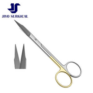 Tijeras Periodontales Profesionales Goldman Fox de 13 cm, Hojas Finas y Afiladas, Herramienta de Cirugía Dental de Acero Inoxidable - Product Image 5