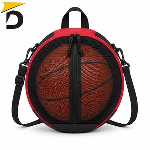 Bolsa de malla para baloncesto con tela ventilada y gran capacidad para un almacenamiento y transporte convenientes de pelotas deportivas - Product Image 4