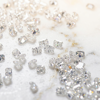Diamantes Cultivados en Laboratorio SHRAMAN, Corte Radiante Excelente, Color DEF, 0.23-0.29 Ct/Pc, Sueltos, para Anillos Personalizados, Fabricación de Joyería, Venta al Por Mayor