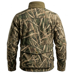 Chaqueta de Caza de Camuflaje Impermeable de Verano Personalizada Premium para Hombre, con Estampado Frontal, de Nailon, Silenciosa, Cortavientos, Táctica para Exteriores - Product Image 2