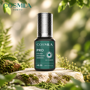 กาวติดขนตา COSMILA Lash Glue Pro แห้งภายใน 0.5 วินาที สูตรปราศจากไฮโดรควิโนน ติดทนนาน รับสั่งซื้อแบบขายส่ง สำหรับมืออาชีพ ใช้ได้ในสภาพอากาศ 15-85% RH - Product Image 1
