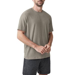 T-shirt personnalisé pour homme en coton premium, col rond, manches courtes, style streetwear, décontracté, doux, respirant, léger, pour l'été et le quotidien - Product Image 3