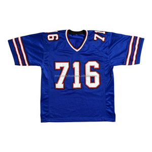 เสื้อทีม unisex สำหรับแฟนฟุตบอลเครื่องแบบทีมเย็บปักโลโก้ส่วนตัว - Product Image 1