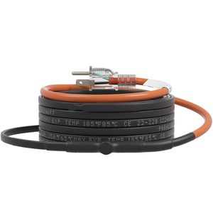 Cable Calefactor Autorregulable de 30 Pies, 5W/ft, con Cinta Protectora Térmica para Mangueras de PVC, Metal y Plástico, Protección Contra Congelación - Product Image 1