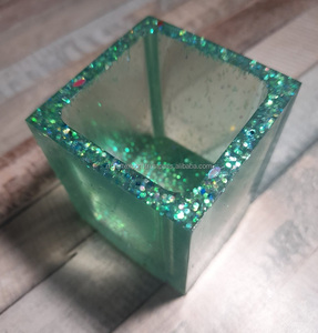 Porta candele in resina <span class=keywords><strong>con</strong></span> <span class=keywords><strong>candela</strong></span> <span class=keywords><strong>con</strong></span> ali di piume Creative per la casa - Product Image 2