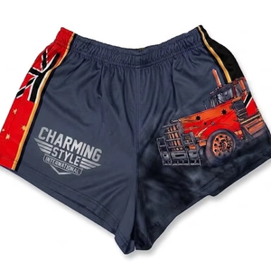 Pantalones Cortos de Baloncesto Retro Personalizados con Logotipo, Pantalones Cortos Deportivos de Malla para Hombre, Ropa Deportiva Urbana - Product Image 1