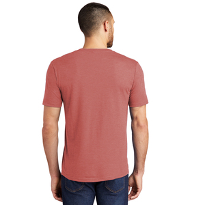 เสื้อยืดลำลองแบบยูนิเซ็กซ์สีพื้นพร้อมโลโก้ด้านหน้า ผ้าฝ้าย 100% ระบายอากาศได้ดีและแห้งเร็ว ดีไซน์สั่งทำได้ - Product Image 2