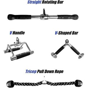 Blu 1000Lbs capacità regolabile casa palestra sistema Multi-funzionale Power Cage Pullup Squat Rack Olympic Bar completo Fitness - Product Image 6