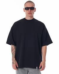 Camiseta de Algodón Grueso de 300 GSM, Personalizable, Talla Grande, para Hombre, Estilo Urbano de Alta Calidad, Hombros Caídos - Product Image 3
