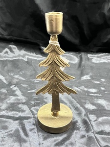 Support de bougie en aluminium en forme de tête de cerf, fait main, impression numérique 1 couleur, décoration de Noël, décoration de la maison, support durable - Product Image 1