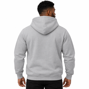 Sweat-shirt à capuche en polaire pour homme Phi Beta Sigma bleu royal avec logo en lettres grecques blanches, manches longues, poche kangourou - Product Image 2