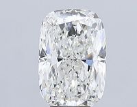 Diamant de laboratoire de qualité supérieure, 3 carats, taille coussin longue, couleur E, certifié IGI, taille brillant excellente, bijoux Avira
