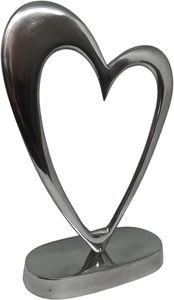 Regalos Significativos, Escultura de Corazón de Peltro, Símbolo de Amor, Adorno Decorativo para el Hogar, Regalo Romántico para Aniversario o Boda - Product Image 4