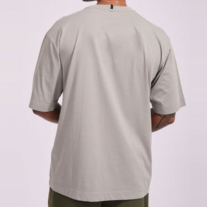 Camiseta de Manga Corta Raglan con Logotipo Personalizado de Fábrica, Nueva Llegada, Venta Caliente, Estilo Urbano, Corte Cuadrado, Largo Recortado - Product Image 6