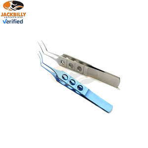 Pinces de fixation Castroviejo manuelles en acier inoxydable à dents, pour microchirurgie ophtalmique, directement de l'usine - Product Image 6