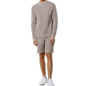 Shorts en mohair de haute qualité 100% laine pour homme, taille mi-haute, shorts tendance, vêtements de rue, tricot uni, shorts à vendre - Product Image 5