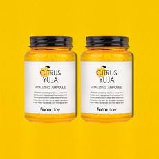 Ampoule revitalisante au yuzu agrumes Farmstay 250ml x 2 Produit ciblé pour le visage à prix réduit - Product Image 1