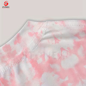 เสื้อยืดสตรีทแวร์ผู้ชายแบบเรียบๆ คุณภาพสูง ขายส่ง แบบสั่งทำทรงโอเวอร์ไซส์ - Product Image 3