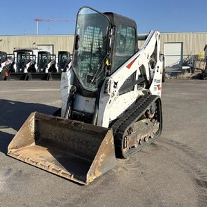 Cargadora de orugas compacta T650 2018 con cabina cerrada, máquina de construcción de alto rendimiento - Product Image 1