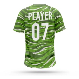 Wholesale Baseball Jersey Sublimated Print Polka Dot Pattern Moisture Wicking 100% <b>Polyester</b> Short Sleeve Adult Regular Fit - Product Image 6