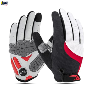 Guantes de Ciclismo de Montaña Personalizados con Logotipo, Guantes de MTB/Dirt Bike al por Mayor, de Microfibra y Cuero, Transpirables, Compatibles con Pantalla Táctil - Product Image 6