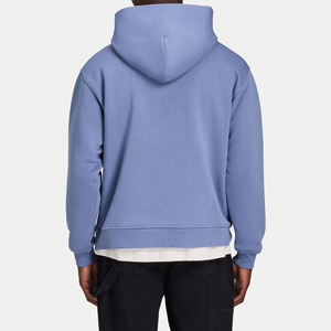 Sudaderas con Capucha Extra Grandes de Algodón Pesado Hechas en Pakistán para Hombre, Venta Caliente, Estilo Urbano, Logotipo Bordado, Diseño con Cremallera, Estampado en Relieve, Invierno - Product Image 2