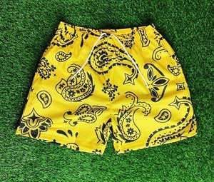 Pantalones Cortos Deportivos de Algodón con Estampado Completo Personalizado, Ropa Deportiva Ecológica, Diseño Sólido, Suministro Directo de Fábrica, Pantalones Cortos Casuales Sublimados - Product Image 3