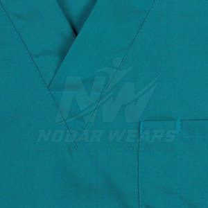Durable Men <b>Scrub</b> <b>Top</b> Lightweight Hospital Medical Work Shirt for Healthcare Clinic Staff with Personalized Branding Options - Product Image 6